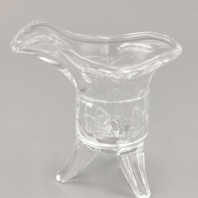 Vidro de tiro de cristal do cavaleiro do vintage, três - vidros de cristal equipados com pernas do uísque fornecedor