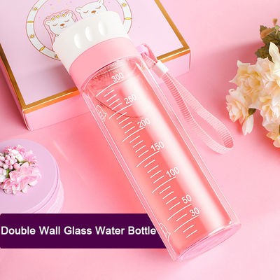 A garrafa de água alta do vidro de Borosilicate com escala BPA livra resistente ao calor fornecedor