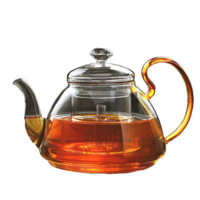 Bule de florescência seguro do chá de Stovetop, chaleira de florescência da folha solta e bule ajustados com filtro fornecedor