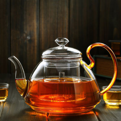 Bule de florescência seguro do chá de Stovetop, chaleira de florescência da folha solta e bule ajustados com filtro fornecedor