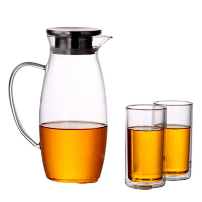 BPA livram o jarro de vidro da água para o ofício fundido mão do suco/bebida/água fria fornecedor