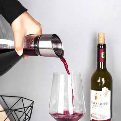 vinho 53oz incorporado que ventila Pourer, filtro da garrafa de vinho para Chrismas fornecedor
