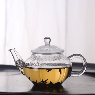bule com Infuser, chaleira da parte superior do fogão de 8.5oz 250ml de chá clara dos Pyrex com filtro de vidro fornecedor