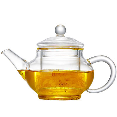 Bule de vidro saudável de Infuser do chá, resistente ao calor todo o bule de vidro com filtro fornecedor