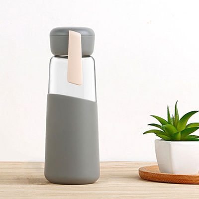 A garrafa de água de vidro inquebrável BPA livra o material do Borosilicate para o escritório fornecedor
