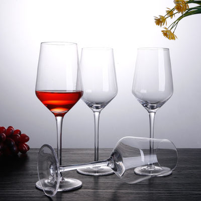 Vidros de vinho de cristal elegantes para beber do casamento fácil lavar Eco amigável fornecedor