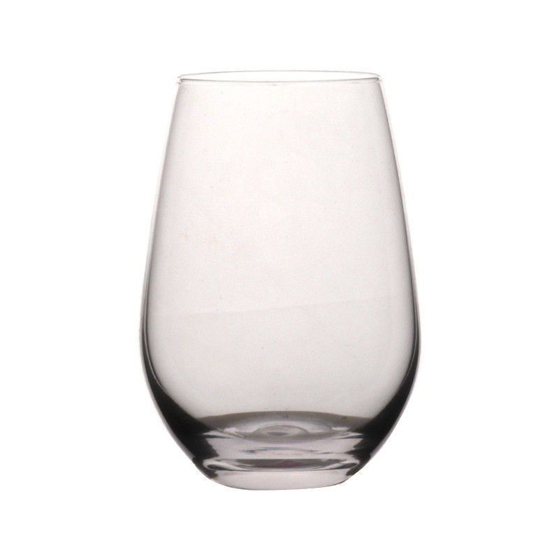 Vidros de vinho 375ml Stemless fundidos da mão da bebida de FDA fornecedor